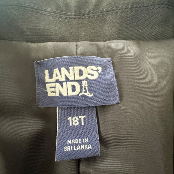 Lands End Wool Blend Blazer 18T - Picture 5 of 6